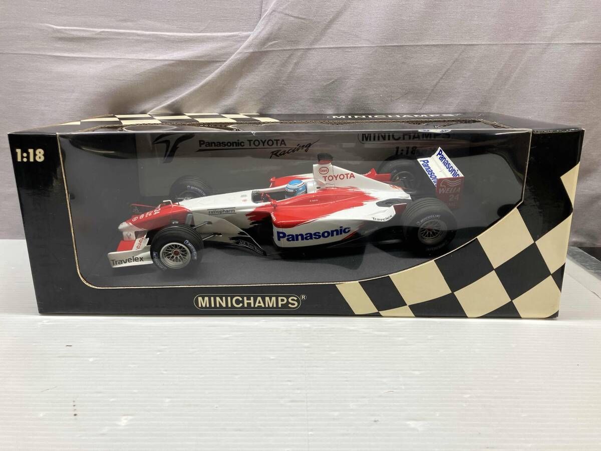現状品 ミニチャンプス 1/18 Panasonic TOYOTA レーシング - メルカリ