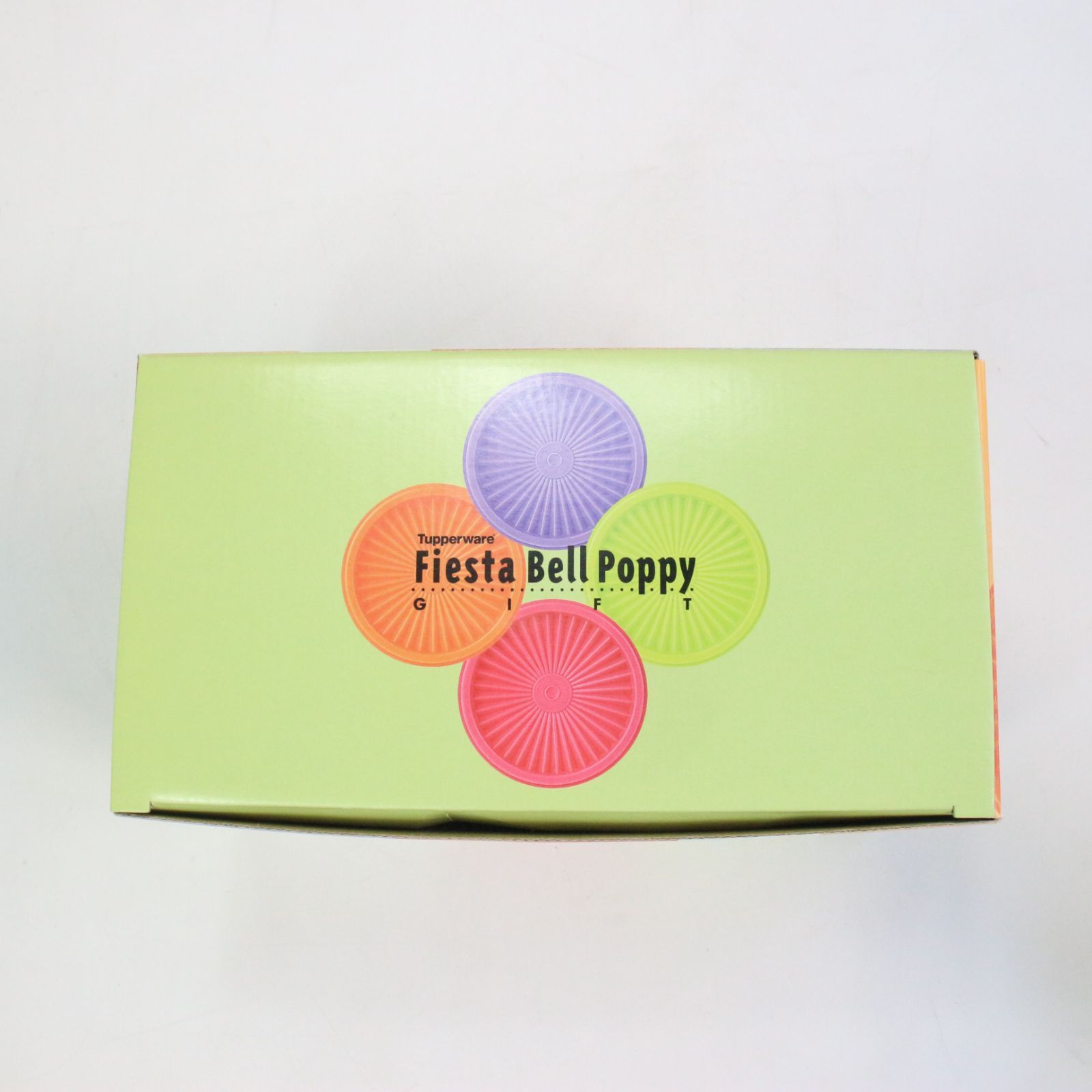 TM_022】Tupperware タッパーウェア Fiesta Bell Poppy Gift