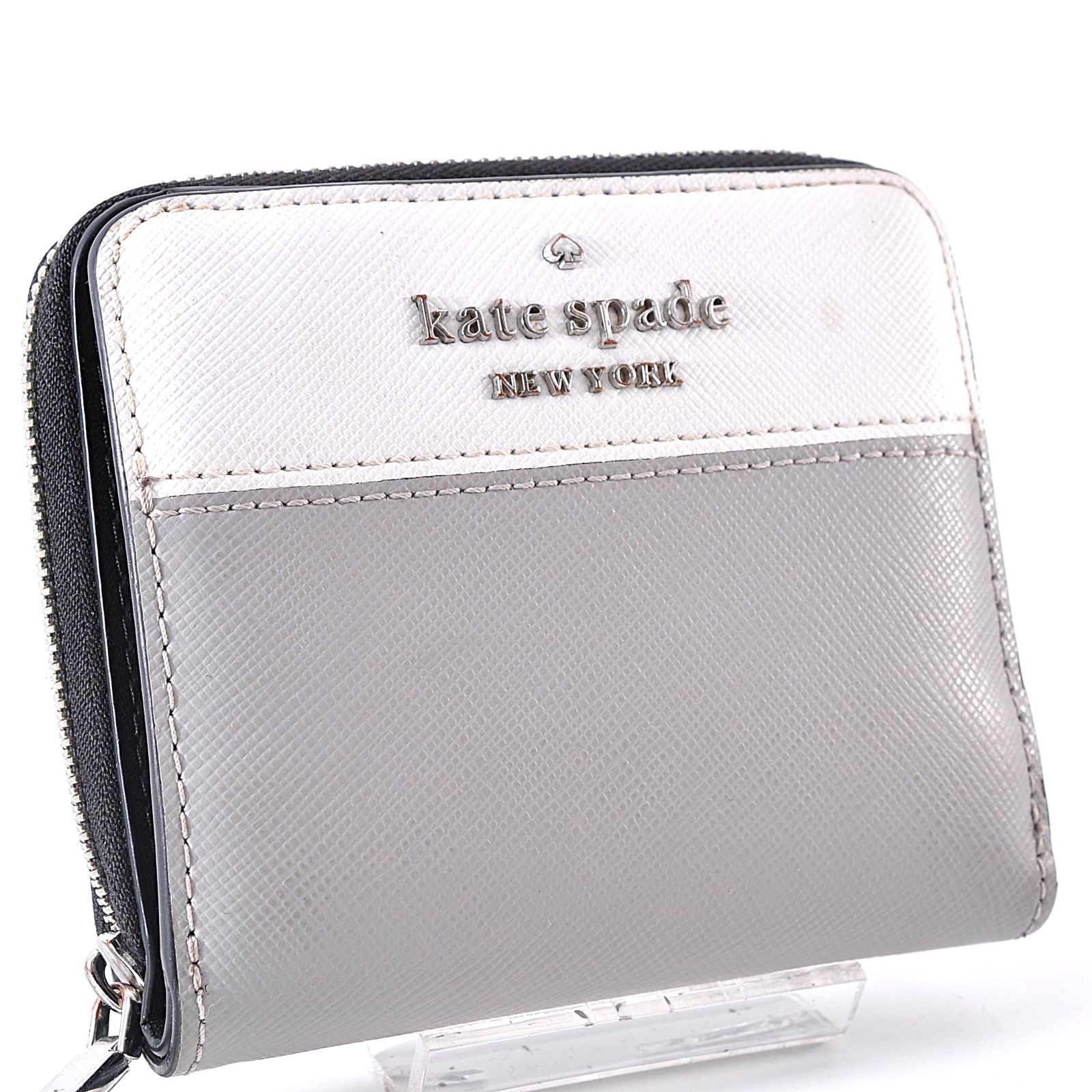美品 kate spade new york ケイトスペード Bi-fold Wallet 二つ折り