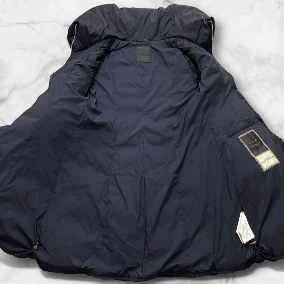 美品】タトラス NOBLE別注 ロングダウン ネイビー 02 ダウン90% - メルカリ