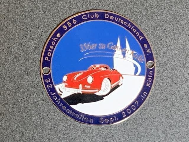 ポルシェ 356 クラブ ドイツ eV カーバッジ グリルバッジ - メルカリ