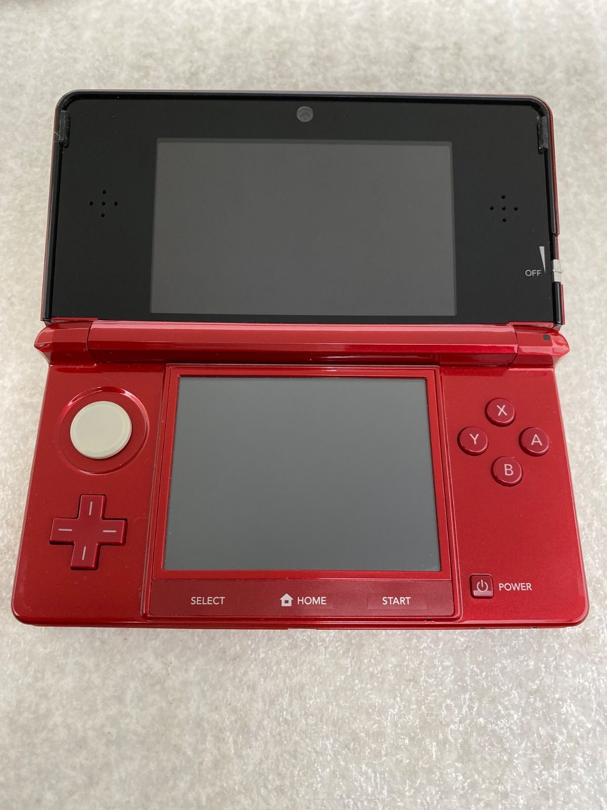 3DS 赤 USED Japanese New Nintendo 3DS XL LL METALLIC RED with all items