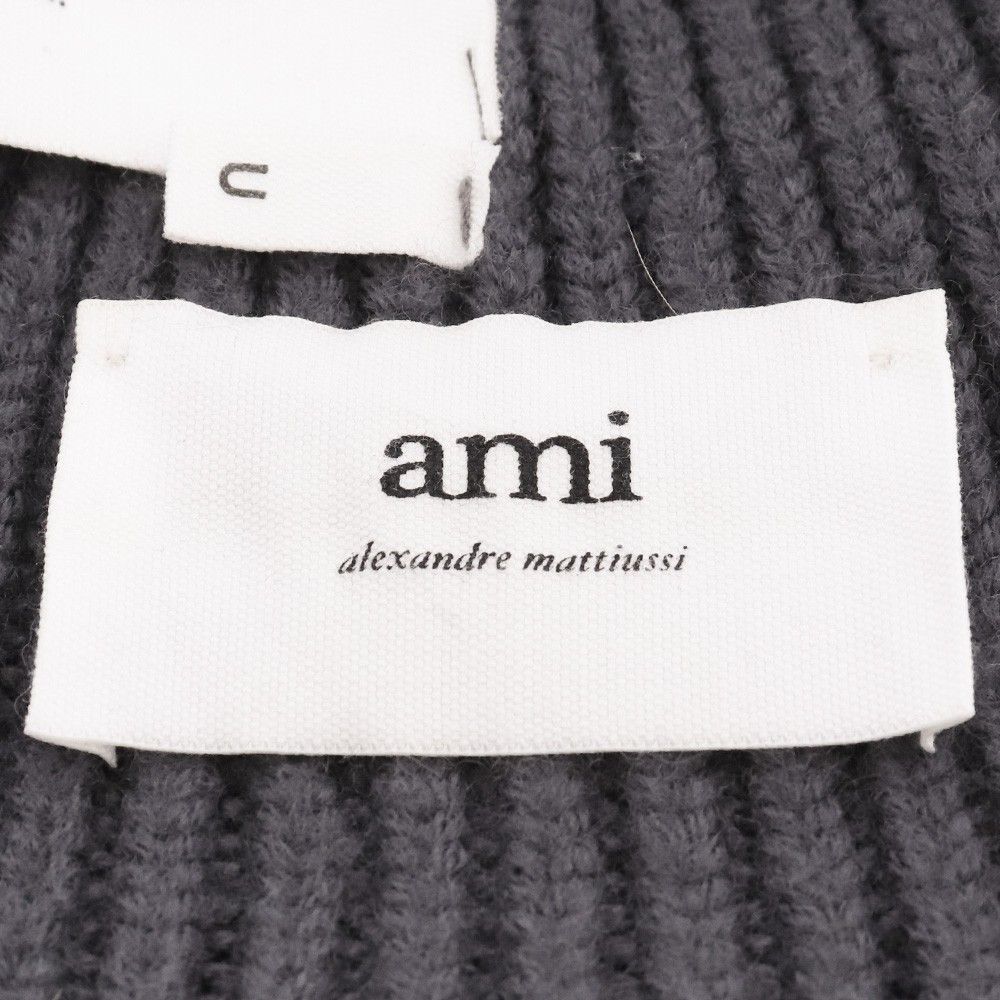 AMI PARIS Ami de Coeur ビーニー ヘザーグレー - メルカリ