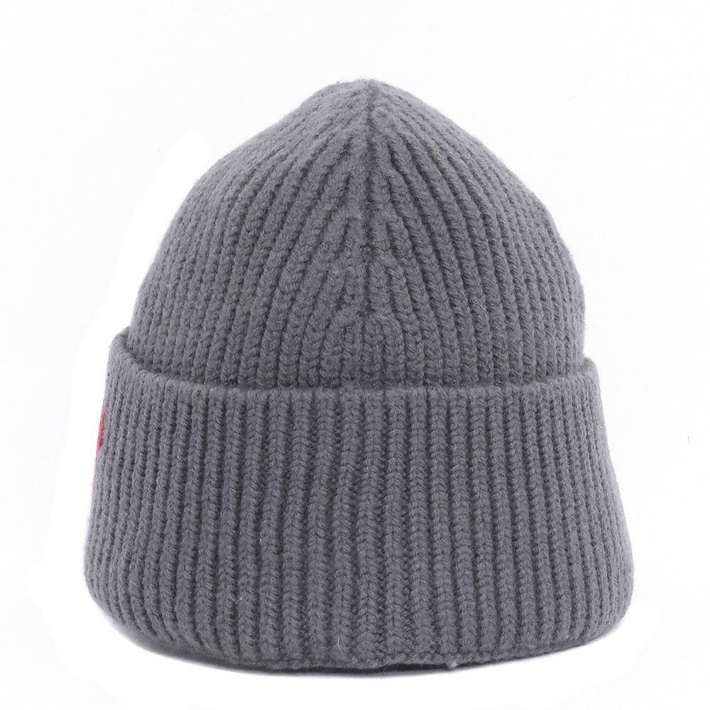 AMI PARIS Ami de Coeur ビーニー ヘザーグレー - メルカリ