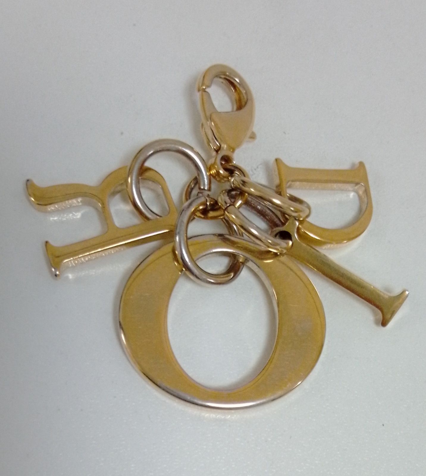 APL14 クリスチャンディオール 極美品 DIORロゴチャーム ゴールド金具