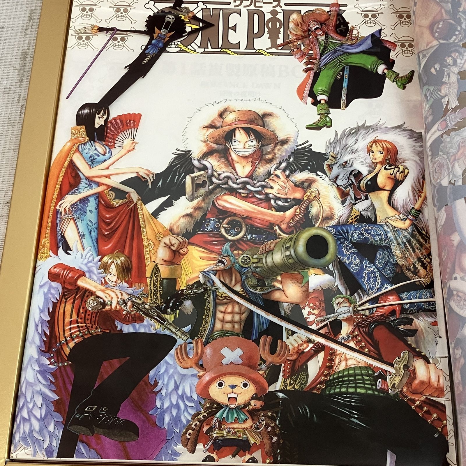 集英社 ONE PIECE 第1話 複製原稿BOX ROMANCE DAWN 冒険の夜明け B4