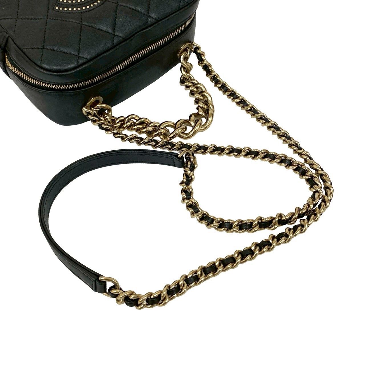 極 美品 シール有 29番台 CHANEL シャネル マトラッセ ココ スタッズ