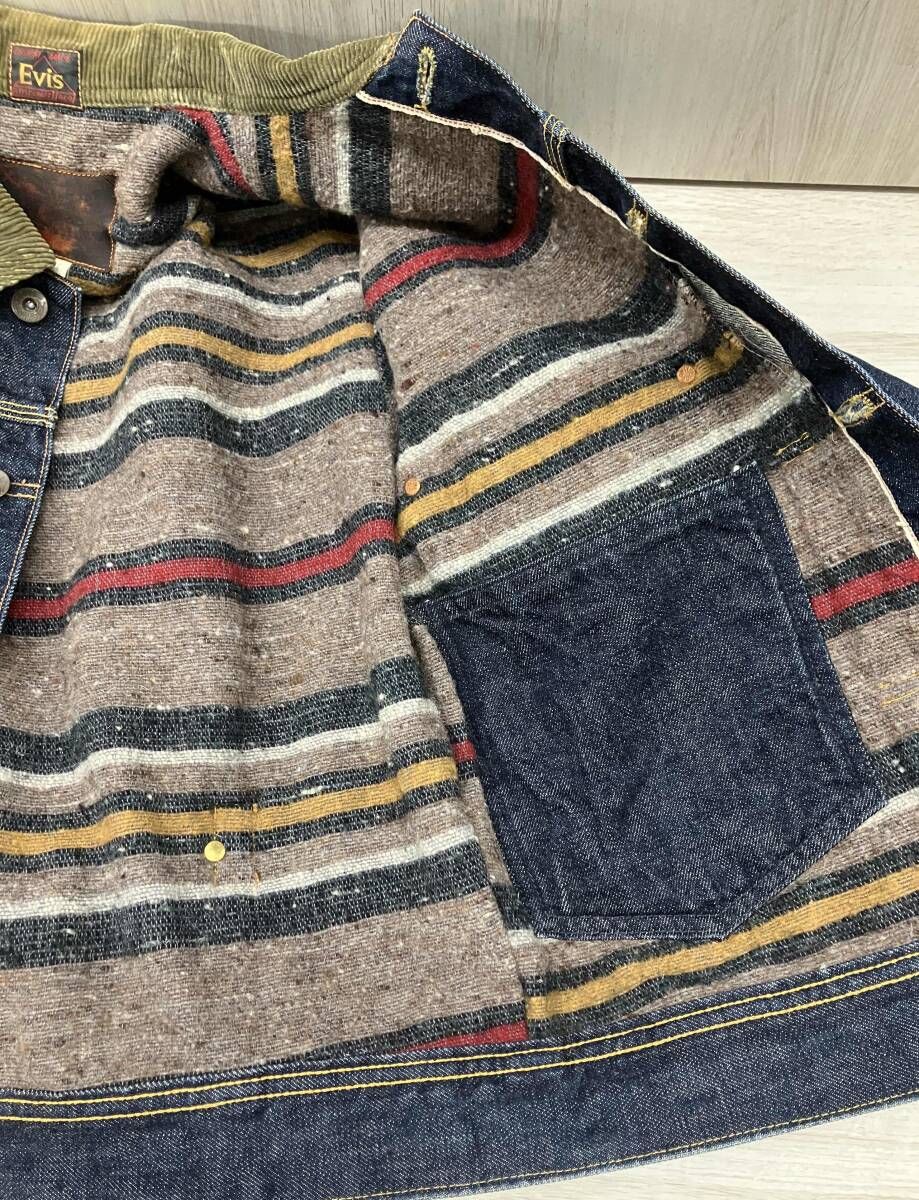 ☆【EVISU】エヴィス STYLECRAFT YAMANE デニムジャケット Size36