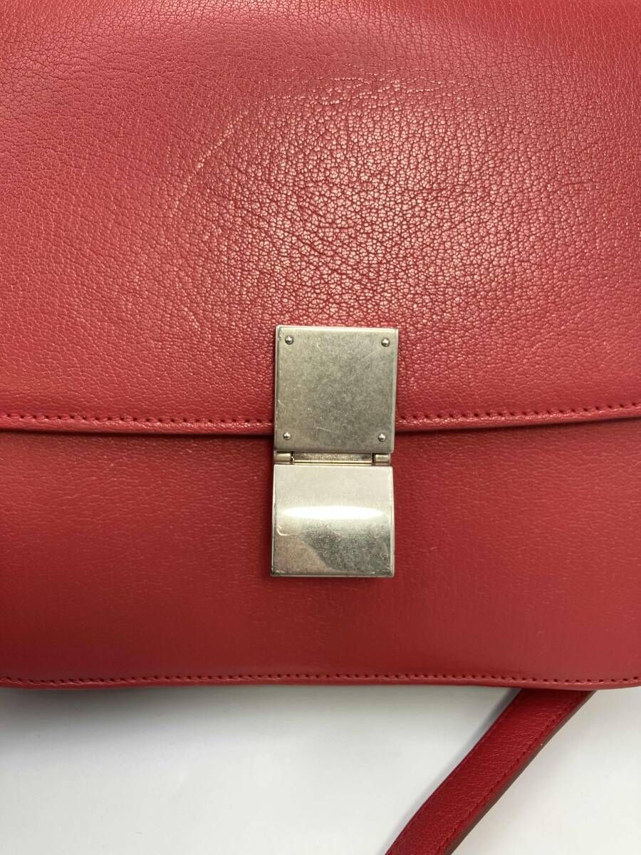 ピンク CELINE クラシックボックス フィービー期 F・CE・1147