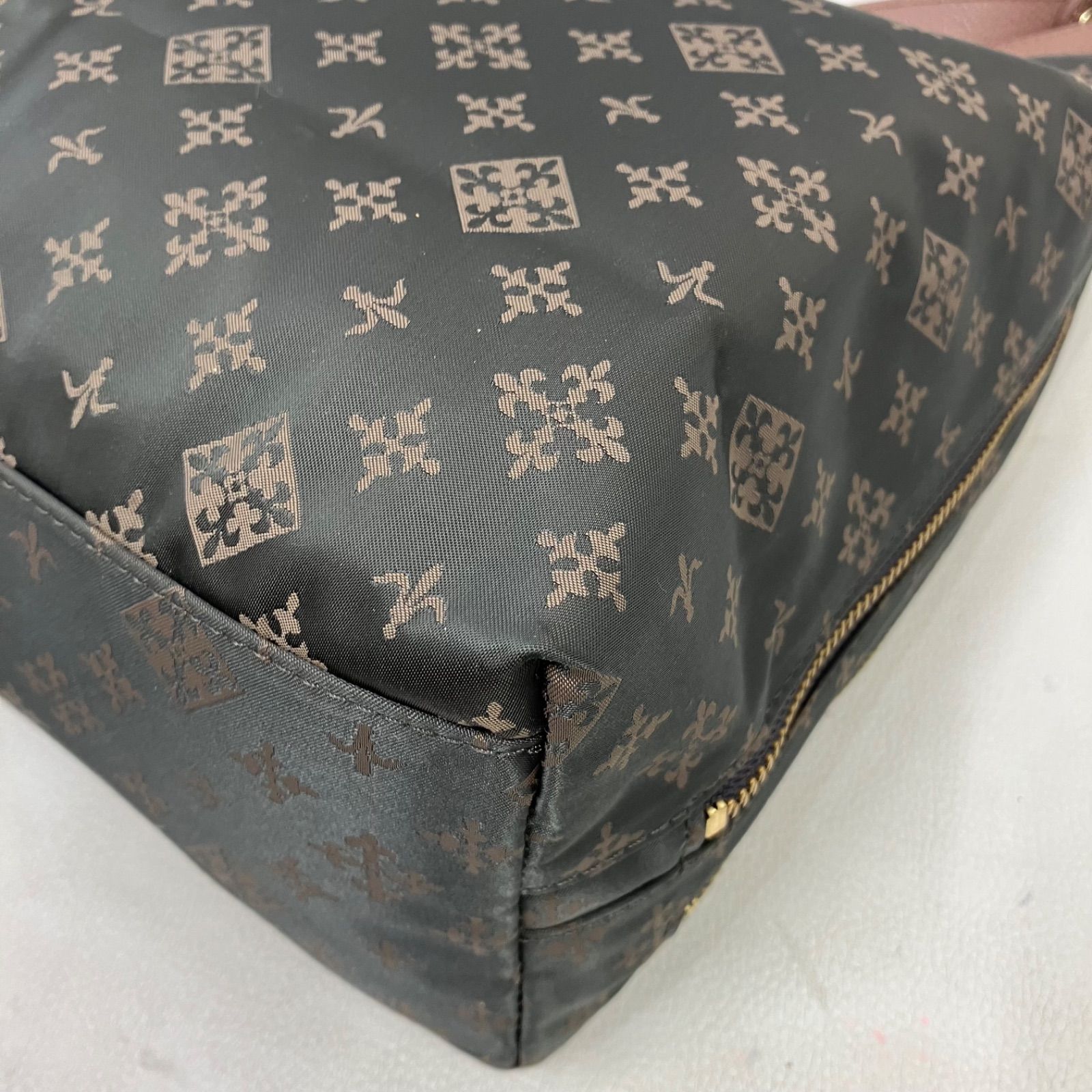 8932 russet ラシット ショルダーバッグ グレー ピンク モノグラム