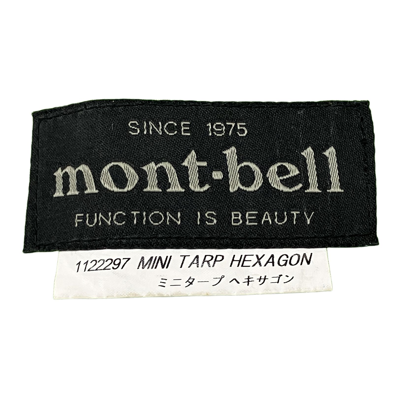 mont-bell 1122297 ミニタープ ヘキサゴン タープ キャンプ アウトドア ソロキャンプ