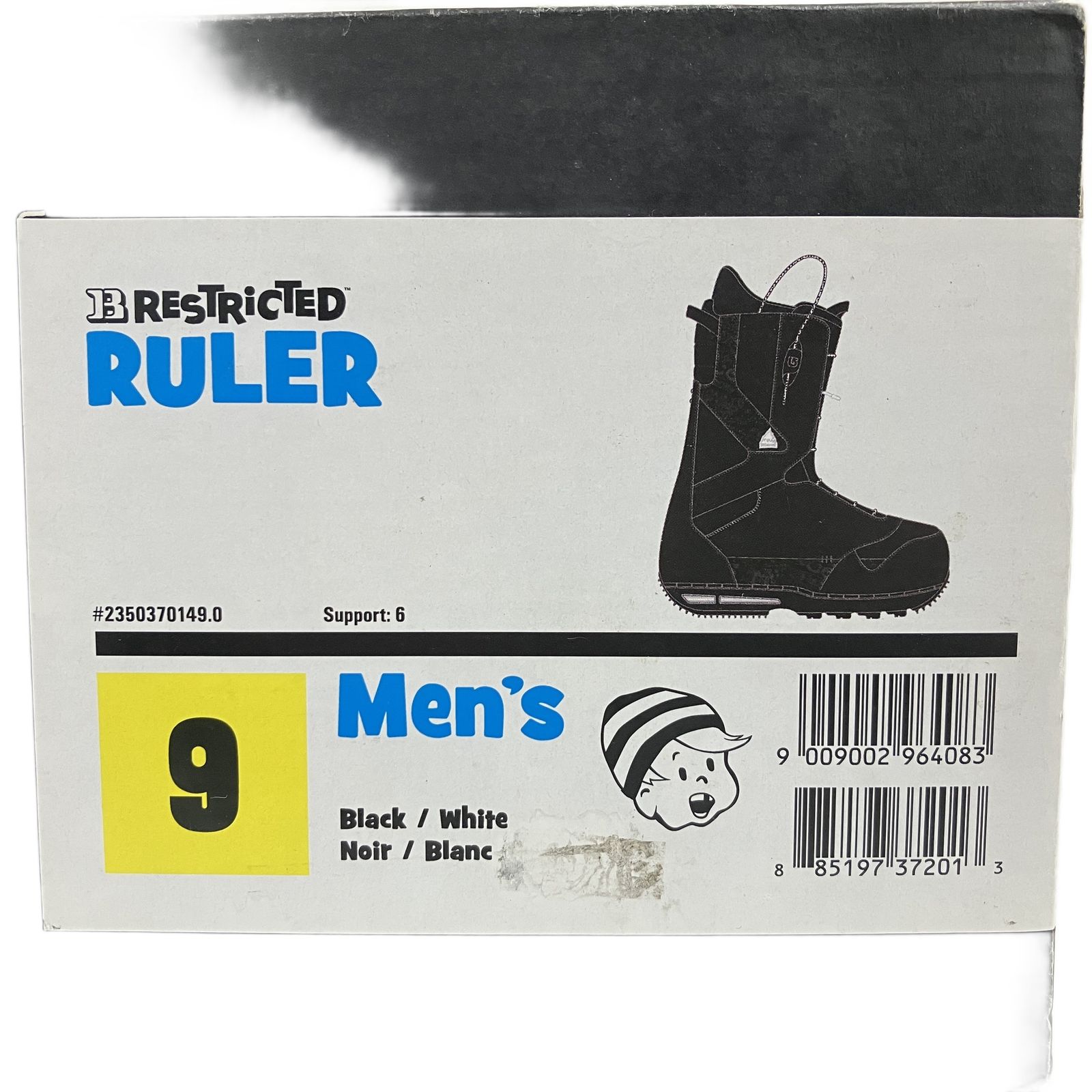 BURTON RULER imprint2 27cm スノーブーツ ルーラー バートン 中古