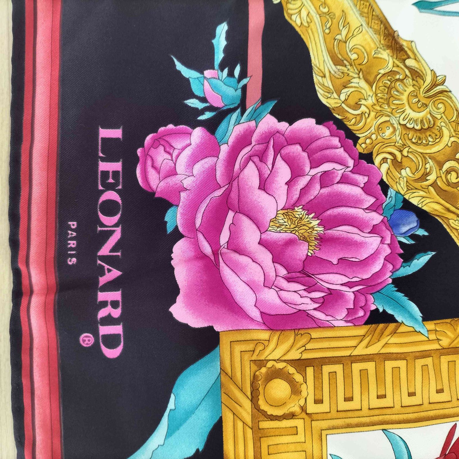 レオナール LEONARD 花柄シルクスカーフ レディース 表記無 - メルカリ