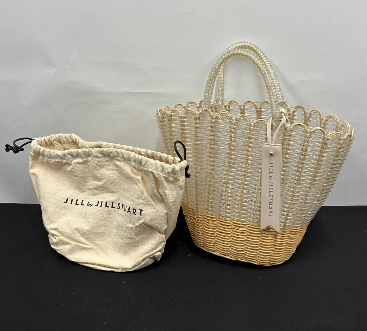 JILL by JILL STUART チューブバスケット かごバッグ ビニール JILL by JILLSTUART ジル バイ ジルスチュアート／チューブバスケット