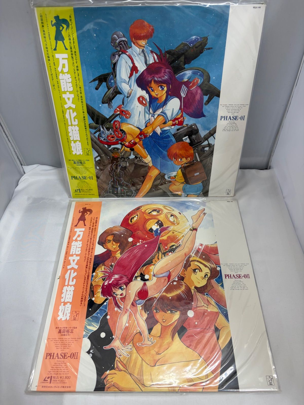 万能文化猫娘 LD レーザーディスク 6枚セット キングレコード - メルカリ