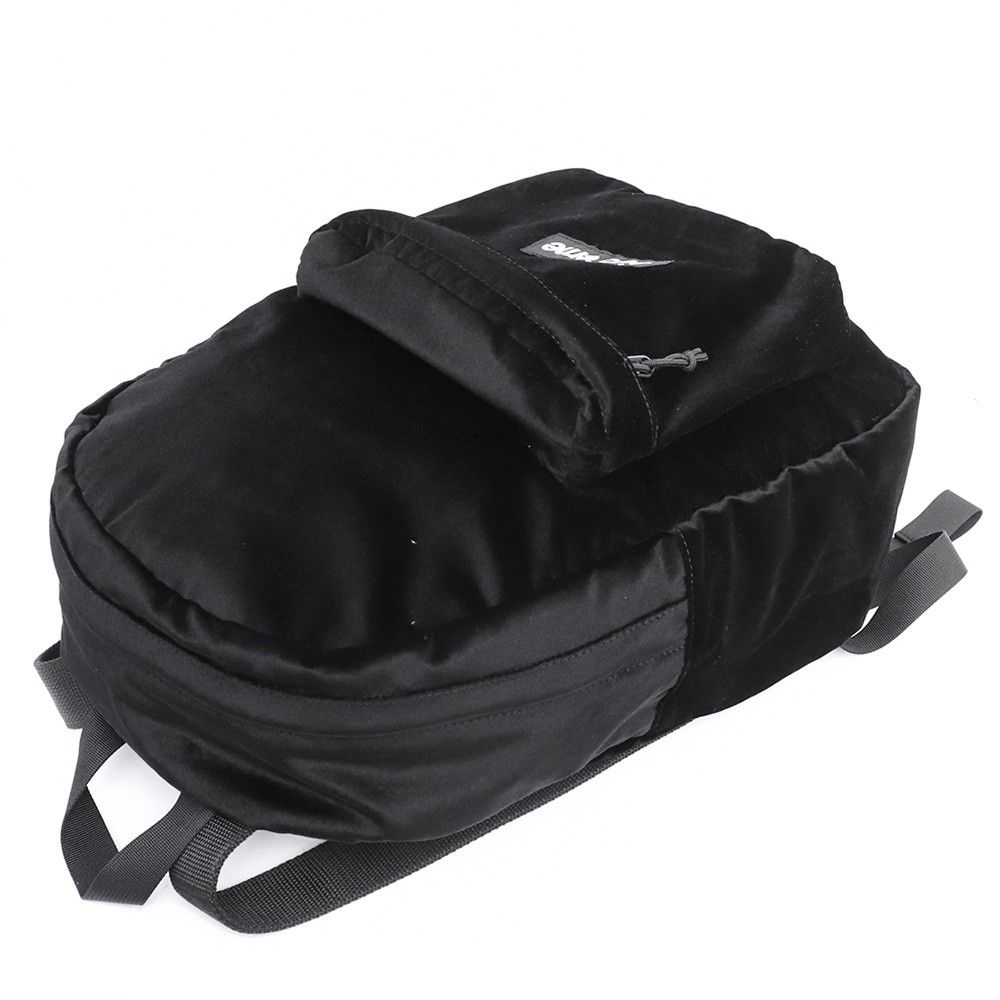 SUPREME Velvet Backpack ブラック - メルカリ