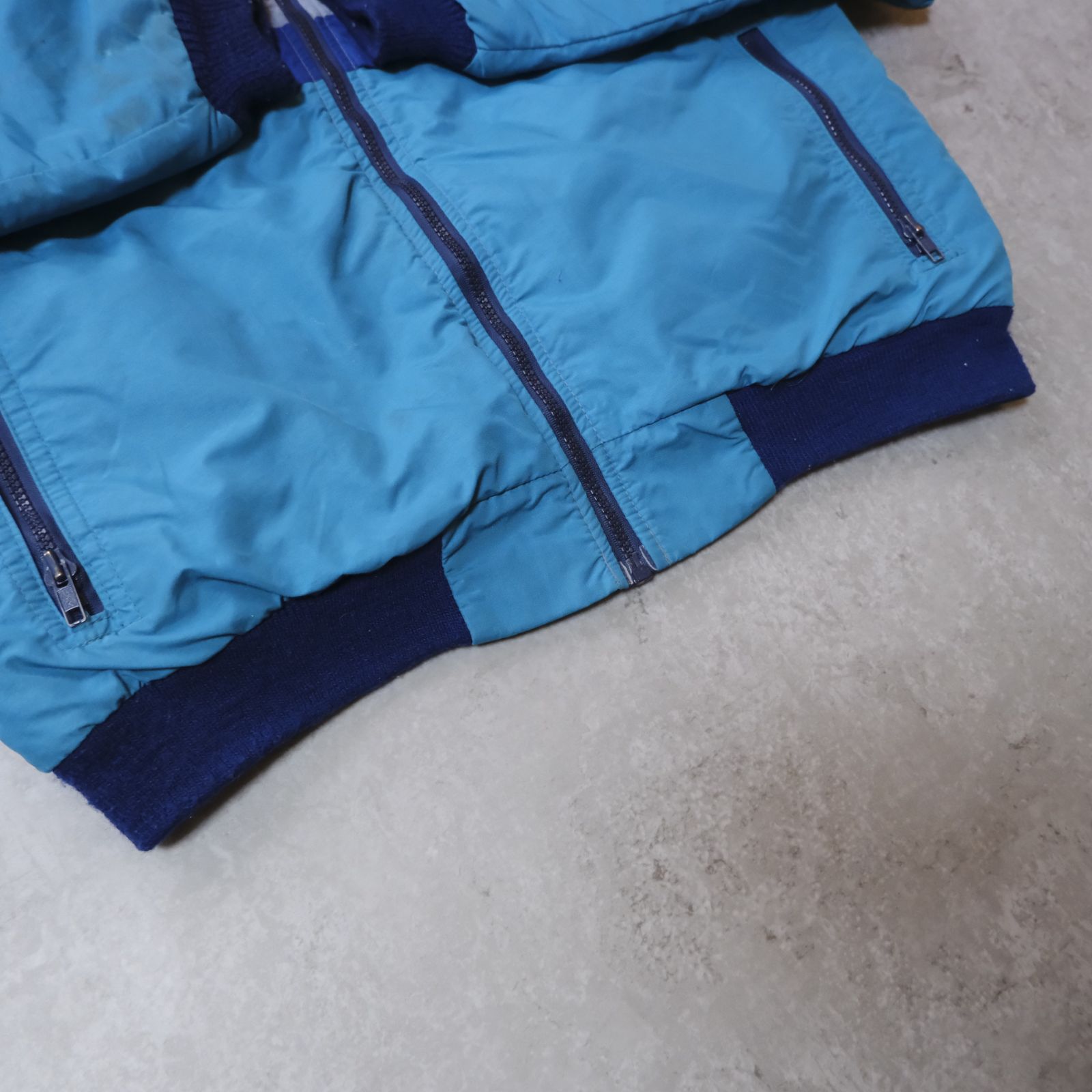 USA製 80s Woolrich ナイロンシェル ブルゾン L USA製 80s Woolrich