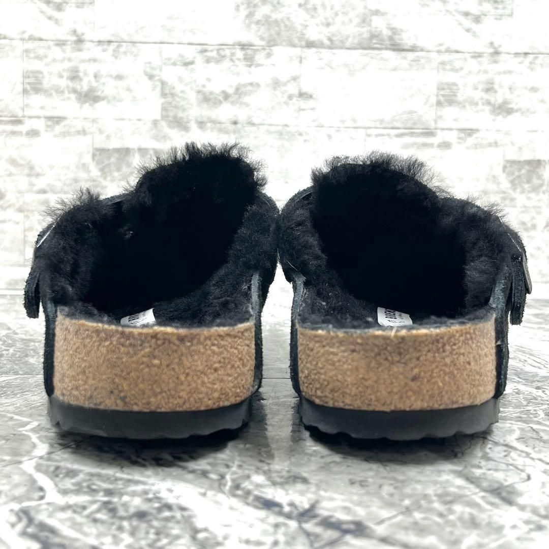 美品】 ビルケンシュトック ボストン シアリング 25cm ブラック サボ