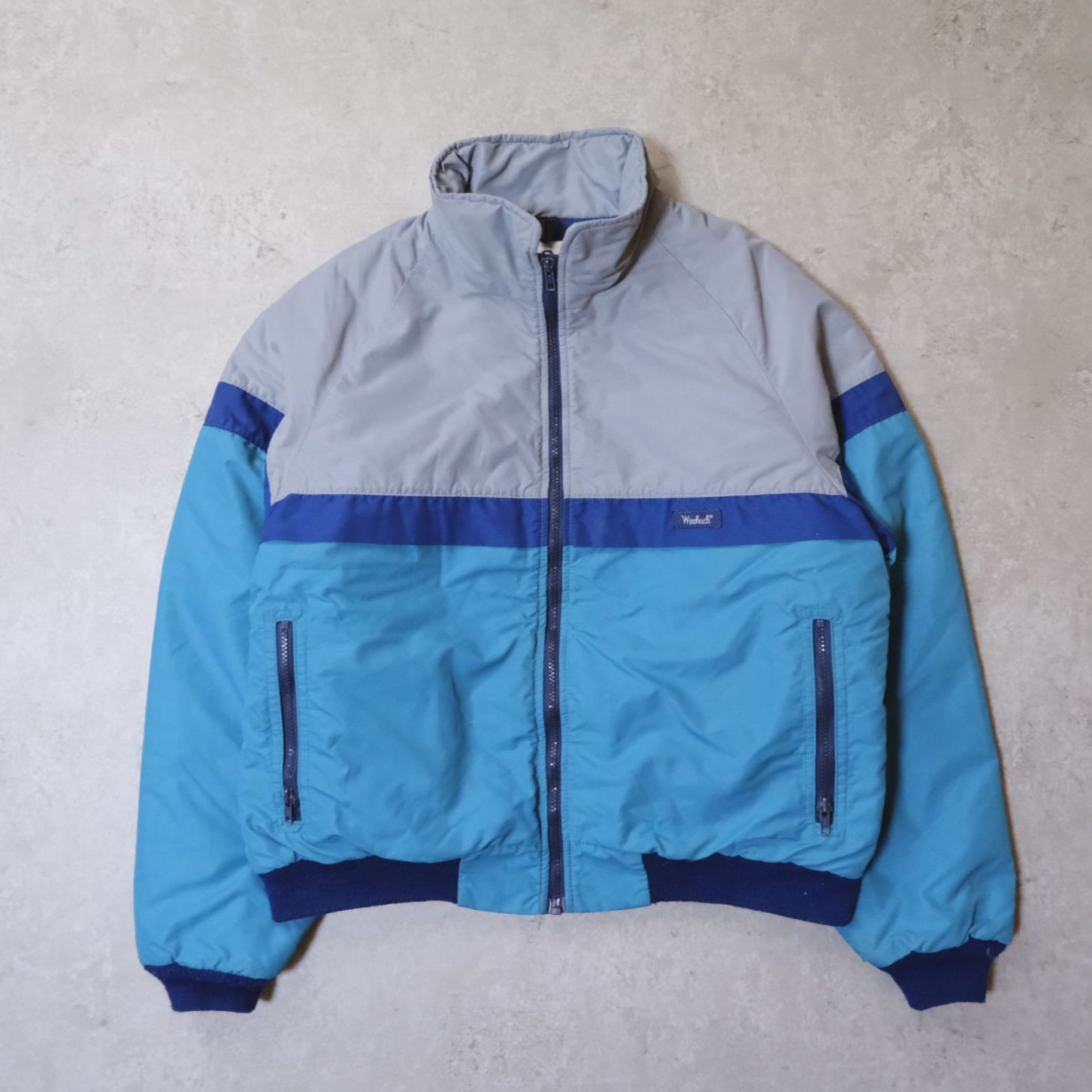USA製 80s Woolrich ナイロンシェル ブルゾン L USA製 80s Woolrich