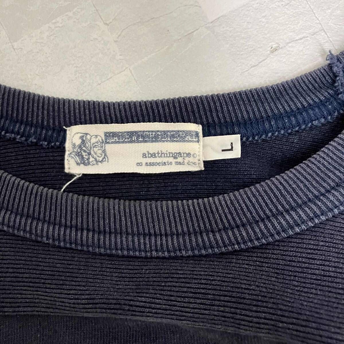 A BATHING APE アベイシングエイプ スウェット 90～00s ジェネラルタグ