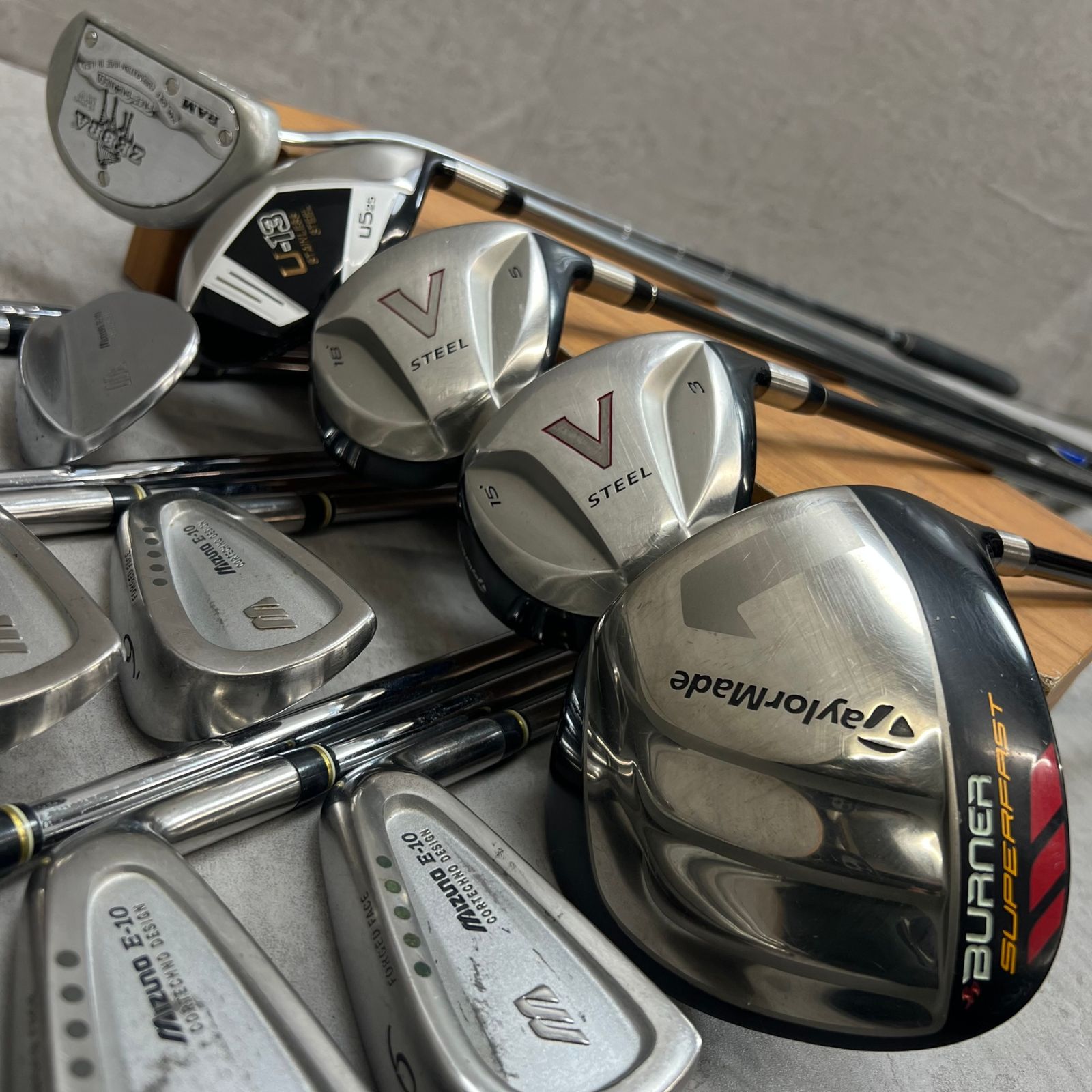 テーラーメイド ミズノ メンズゴルフ クラブセット 14本 右利き用