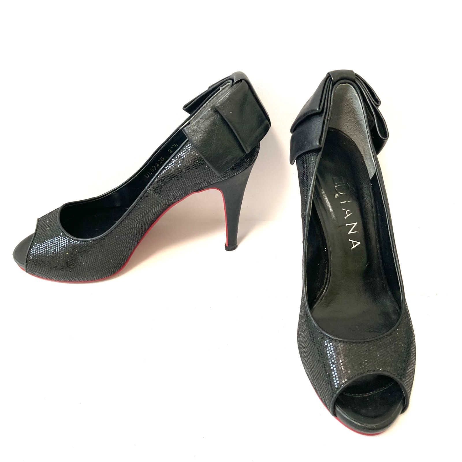 ダイアナ DIANA 靴 サンダル 21 1/2 エナメル（レザー） ピンク