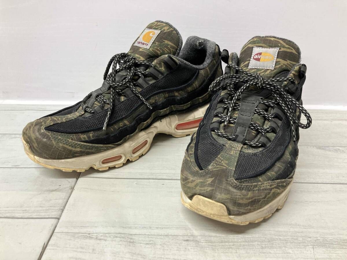 NIKE ナイキ Air Max 95 Carhartt WIP Camoスニーカー カモフラ 