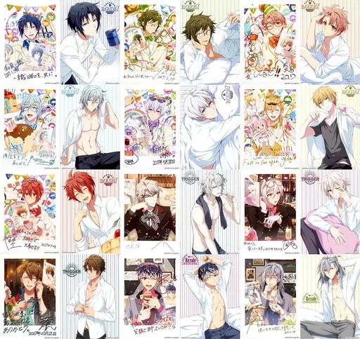 キャラカード キャラクター 全12種セット アイドリッシュセブン ブロマイドコレクション 2017バースデー