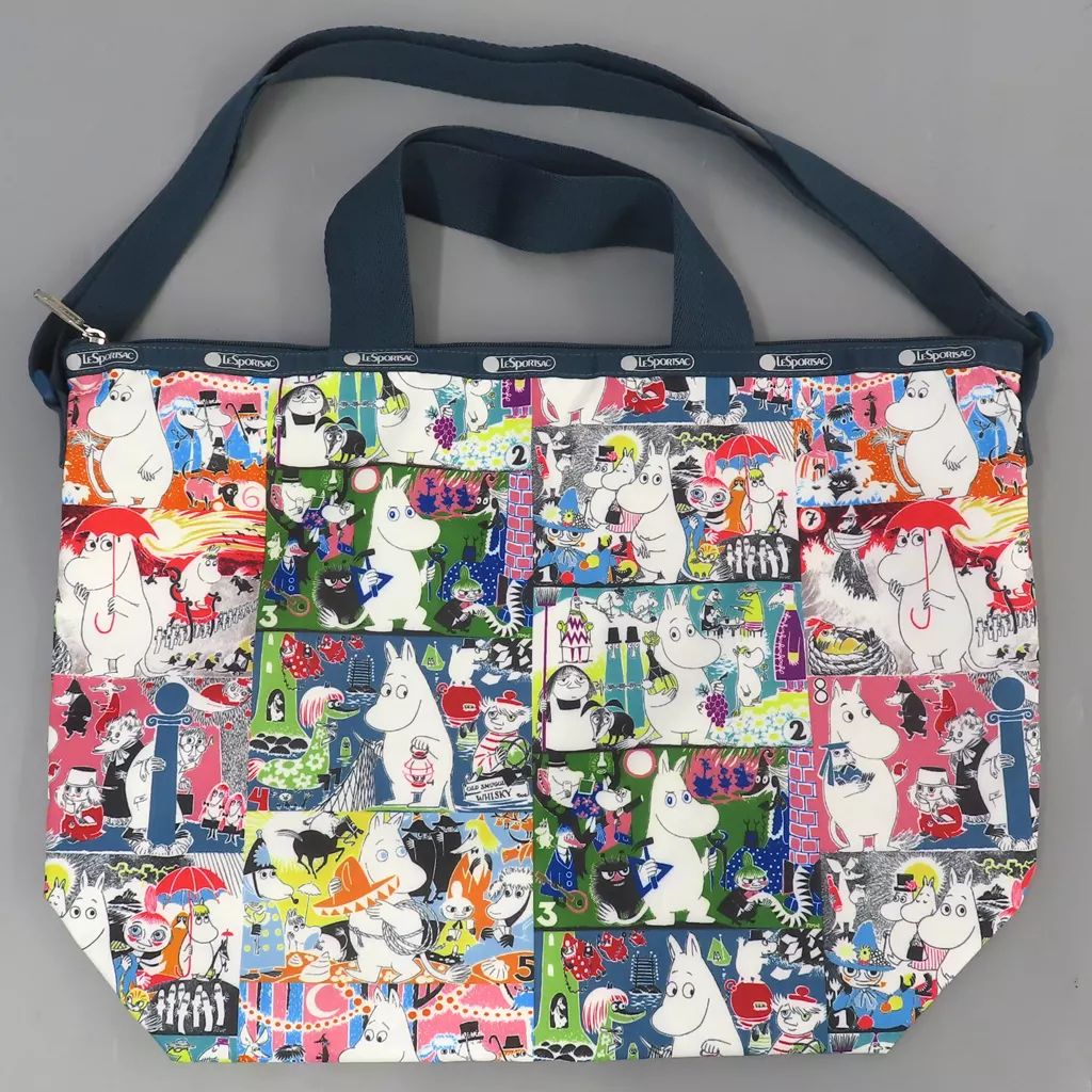 バッグ 集合 コミック柄 イージーキャリートート レスポートサック ムーミン