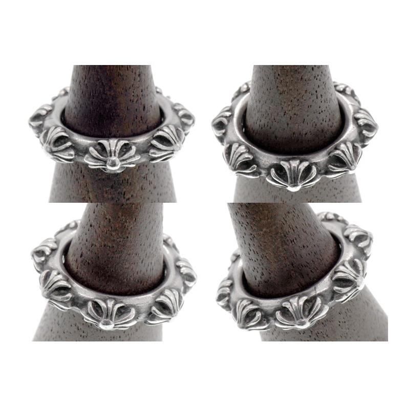 クロムハーツ CHROME HEARTS 【 CROSS BAND RING 】 クロス バンド