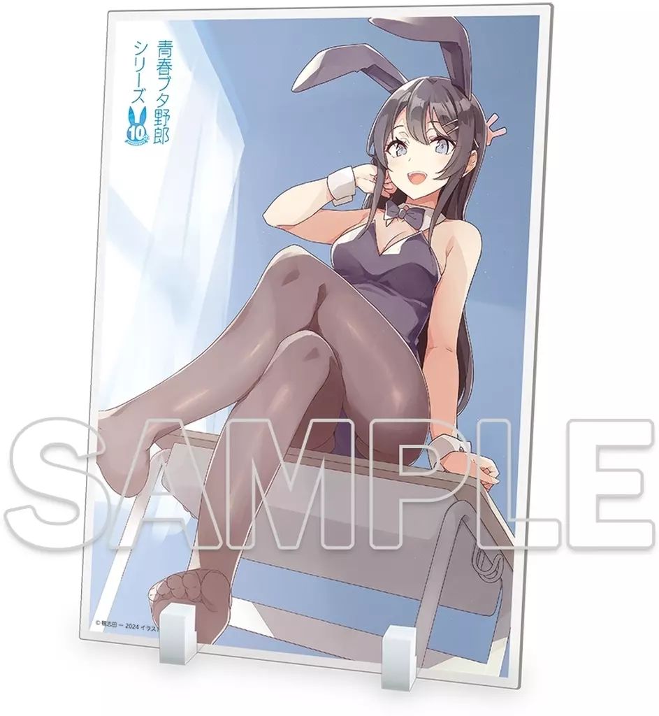 中古】アクリルスタンド・アクリルパネル 桜島麻衣＆ランドセルガール