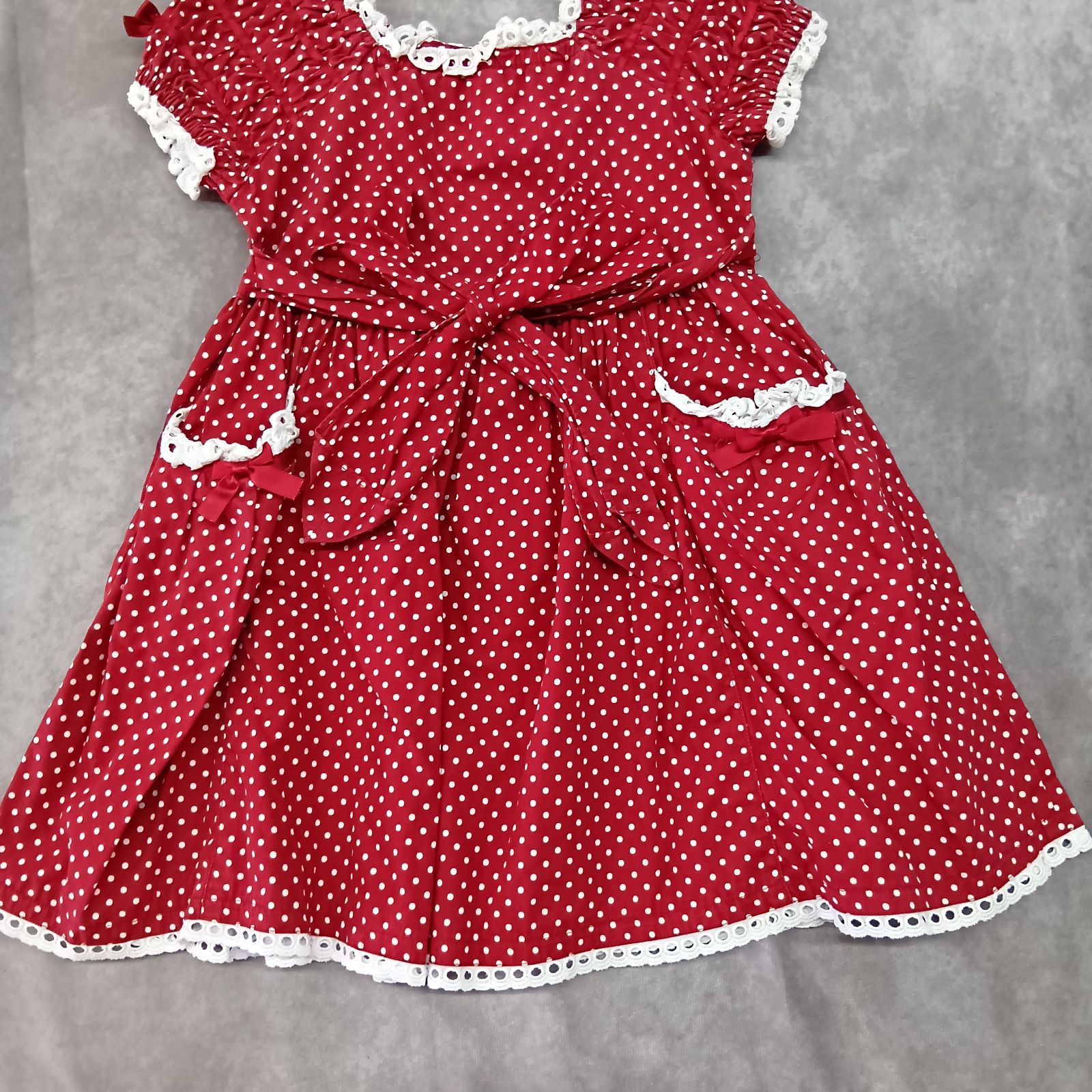 シャーリーテンプル　水玉デザイン 半袖ドレス シャーリーテンプル 水玉デザイン 半袖ドレス シャーリーテンプル 水玉