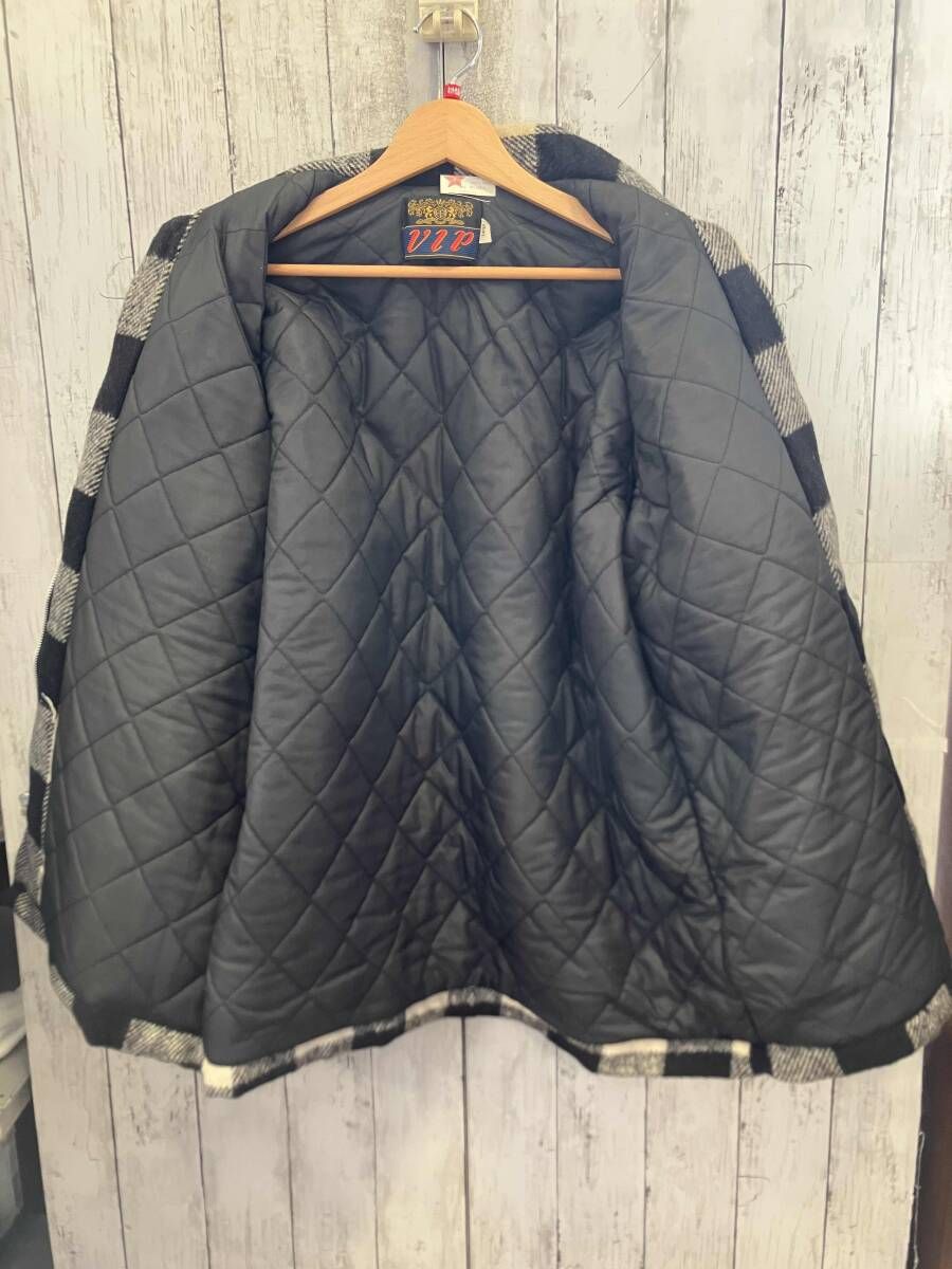 VIP その他ジャケット バッファローチェック ウール 70s 80s USA製