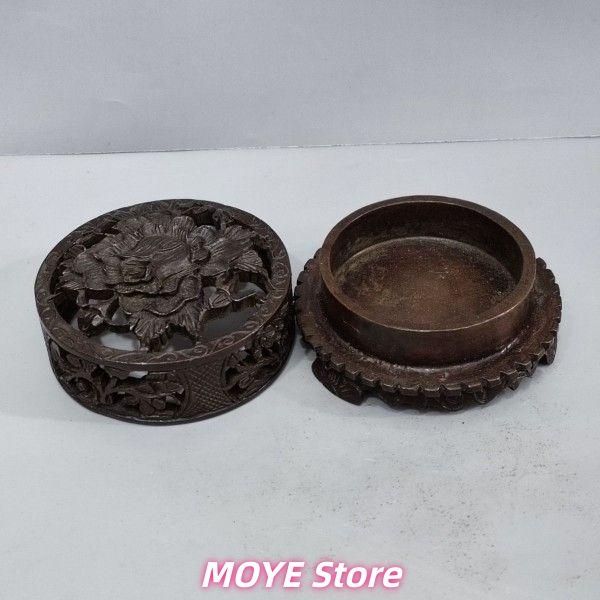 梅蘭竹菊香炉 茶台 家庭用供仏 工芸品 美術品 zw0128 - メルカリ