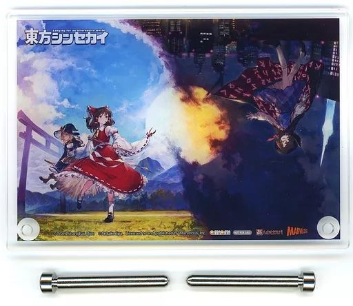 中古】アクリルスタンド・アクリルパネル 博麗霊夢＆霧雨魔理沙