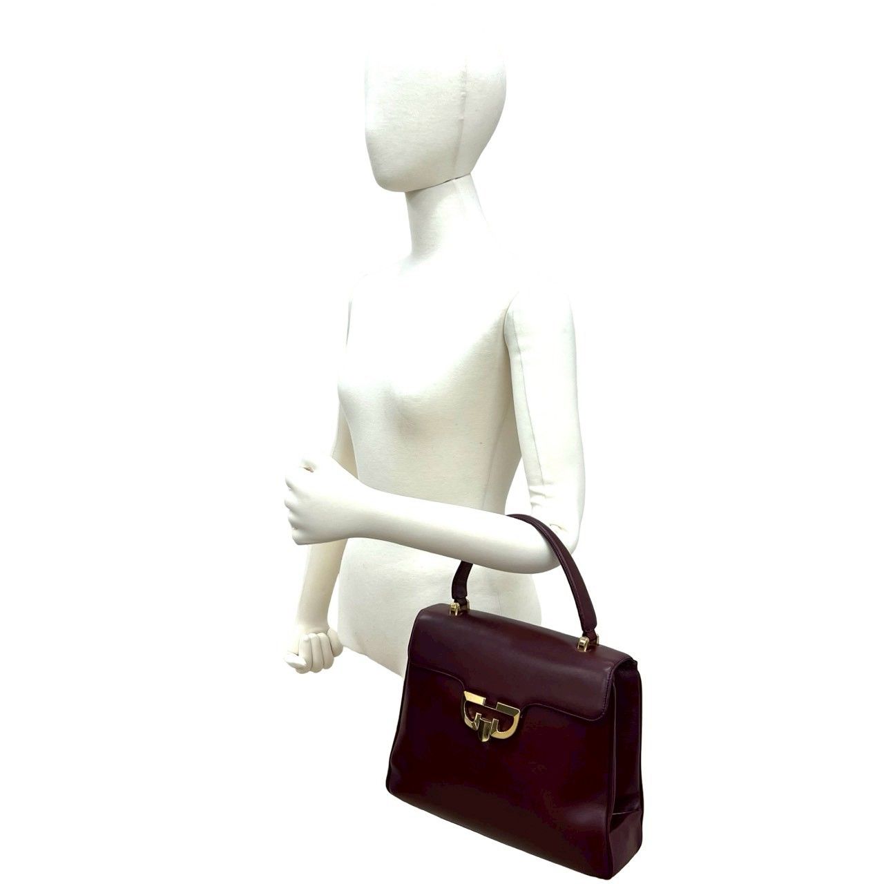 極 美品 希少品 GUCCI グッチ オールドグッチ G ロゴ モチーフ 金具