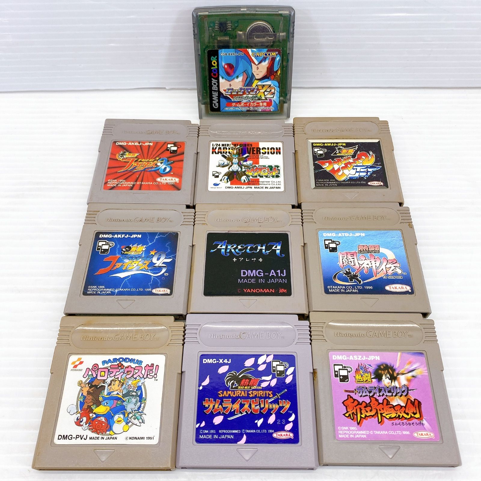 GB GBC ゲームボーイ カラー ソフト まとめて 10本セット 品