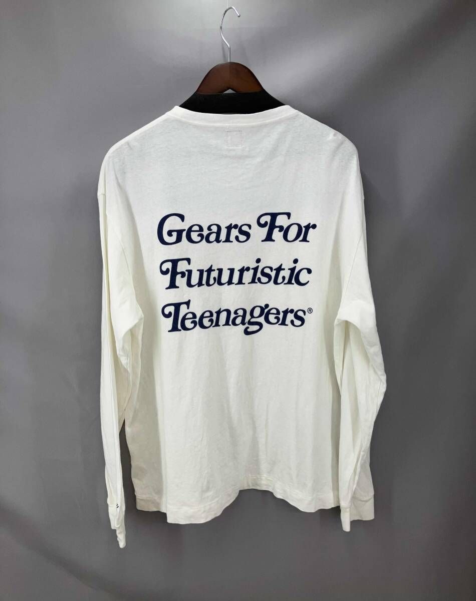 ☆ HUMAN MADE ヒューマンメイド 長袖Tシャツ サイズXXL ホワイト 通年