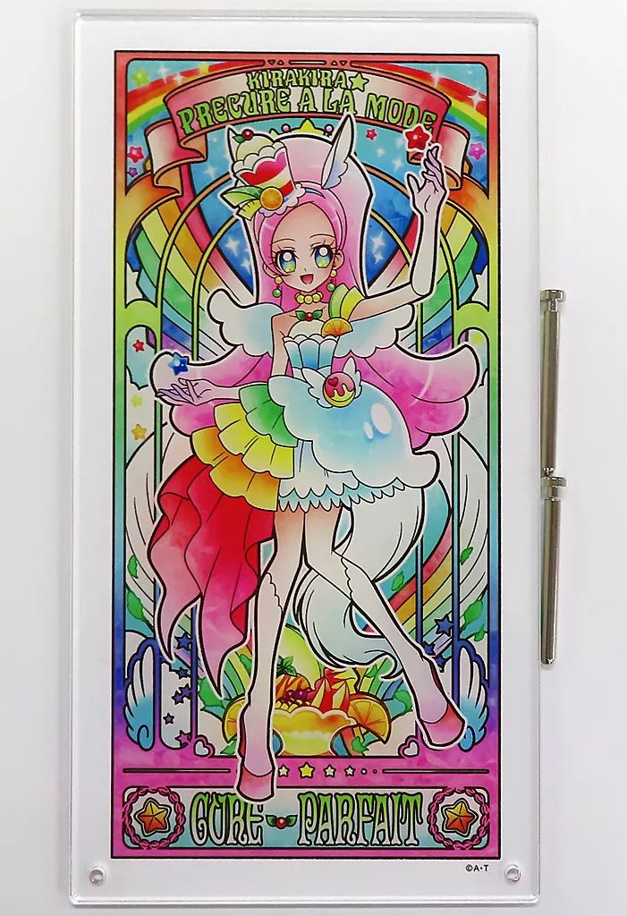 アクリルスタンド アクリルパネル キュアパルフェ アクリルアートボード キラキラ ルセットボード プリキュアアラモード