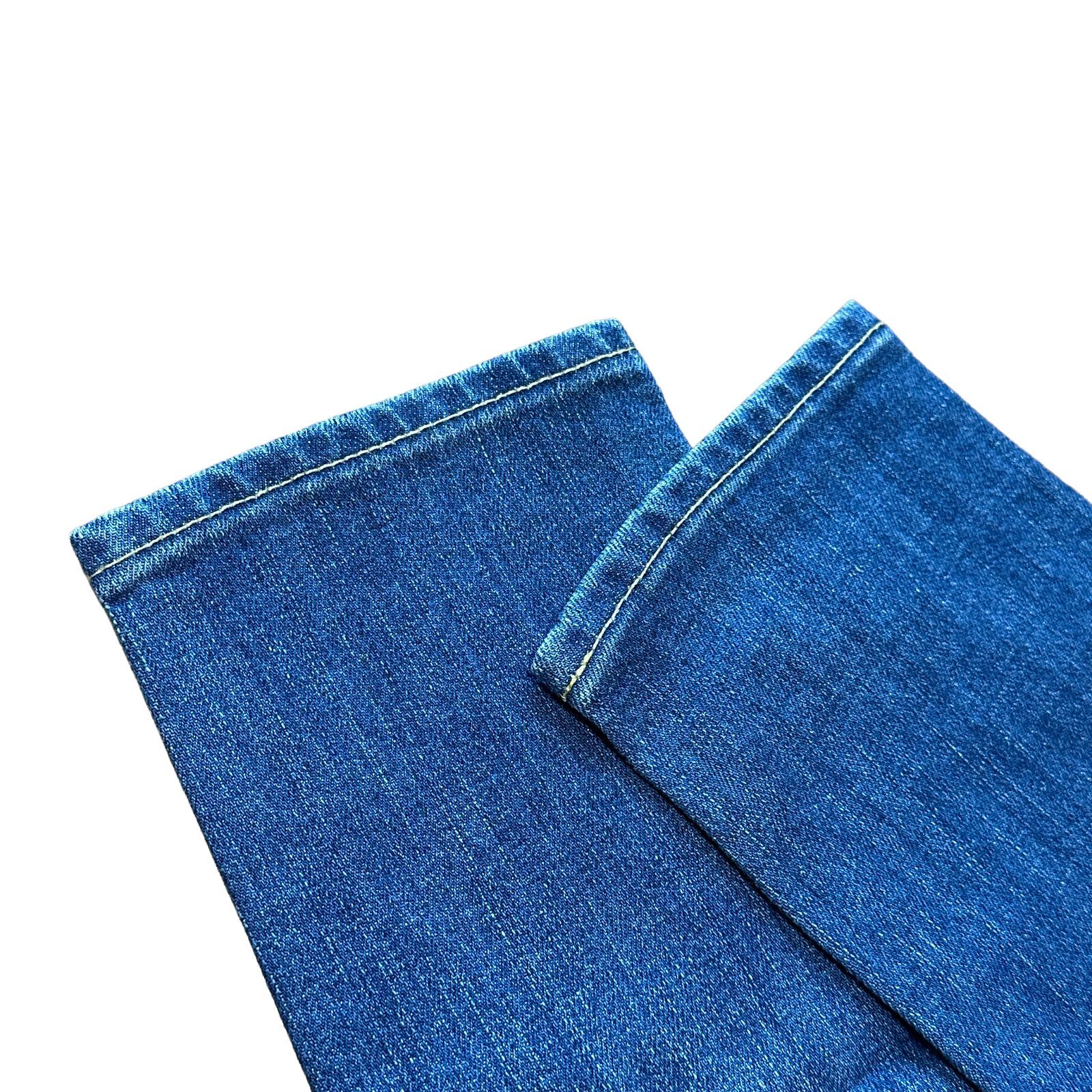 YANUK RUTH スリム テーパードデニム インディゴ サイズ22 レディース