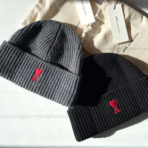 新品未使用 AMI PARIS Ami de Coeur メリノウール メリノウール