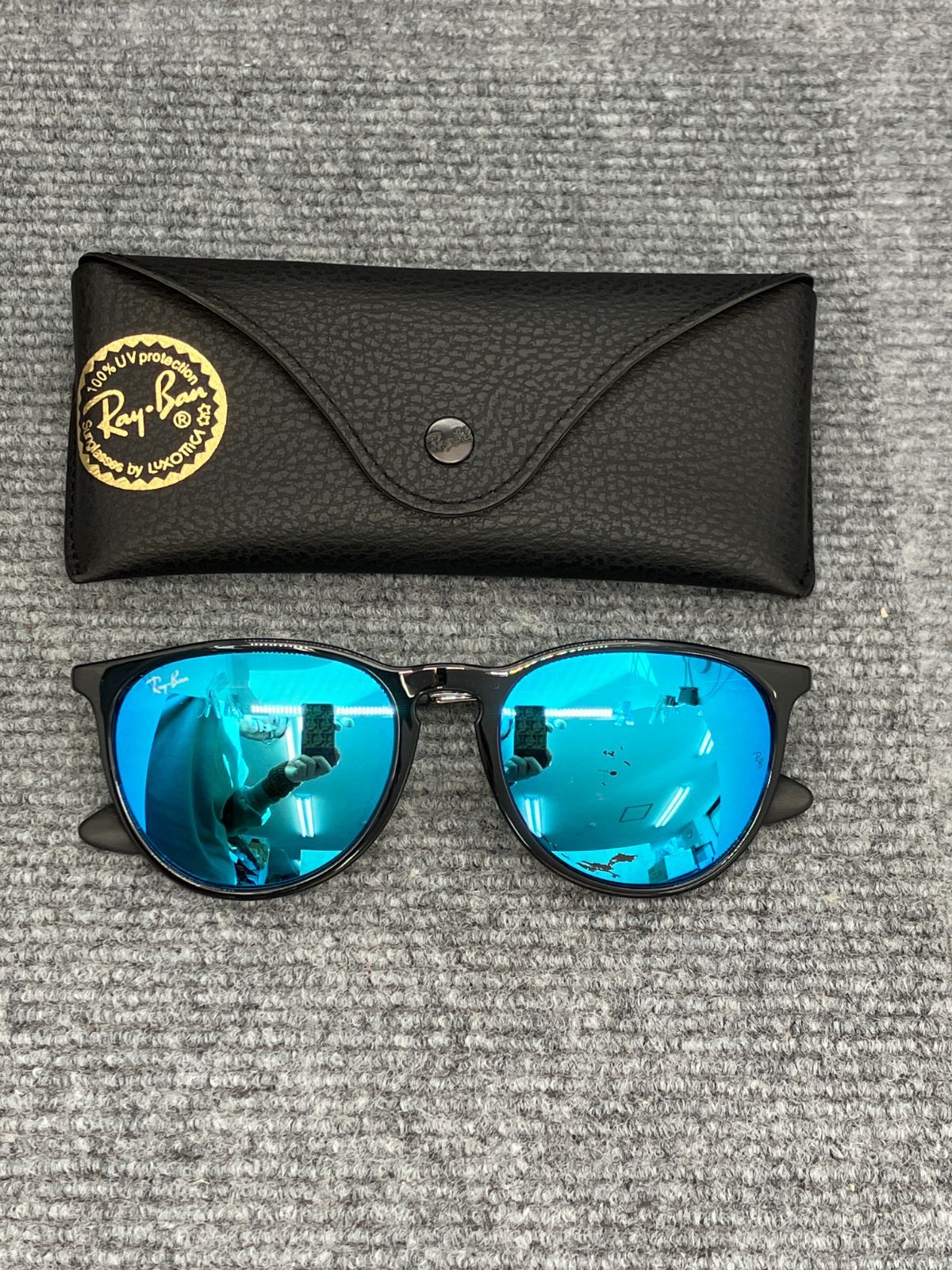 Ray Ban レイバン サングラス RB4171-F ERIKA 601/55 ミラーレンズ 86