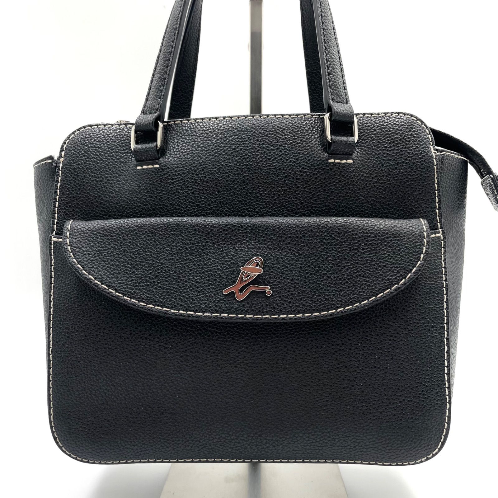 美品✨agnes b. アニエスベー 2way トートバッグ ハンドバッグ