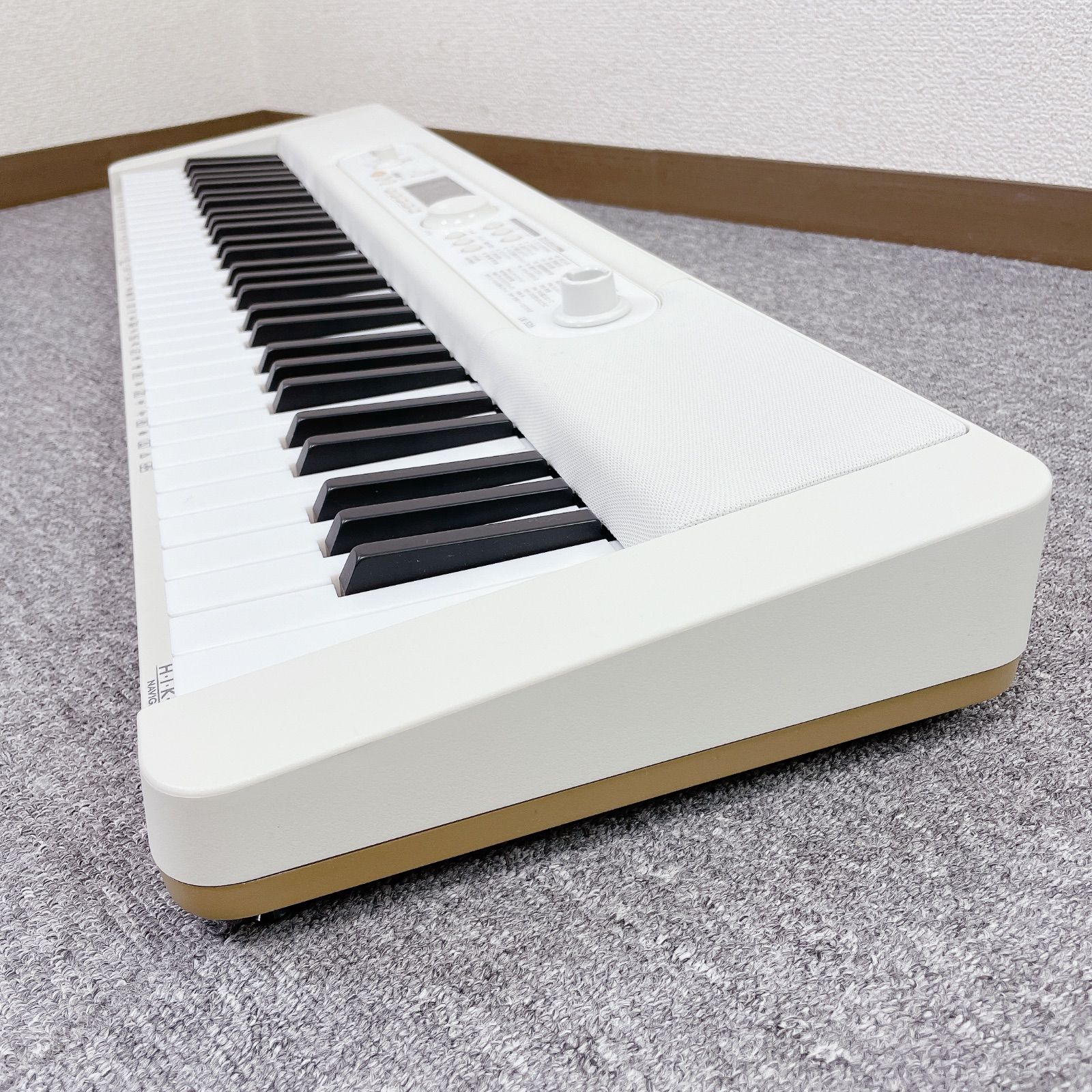 CASIO 光ナビゲーション 電子キーボード LK-526 動作確認済み - メルカリ