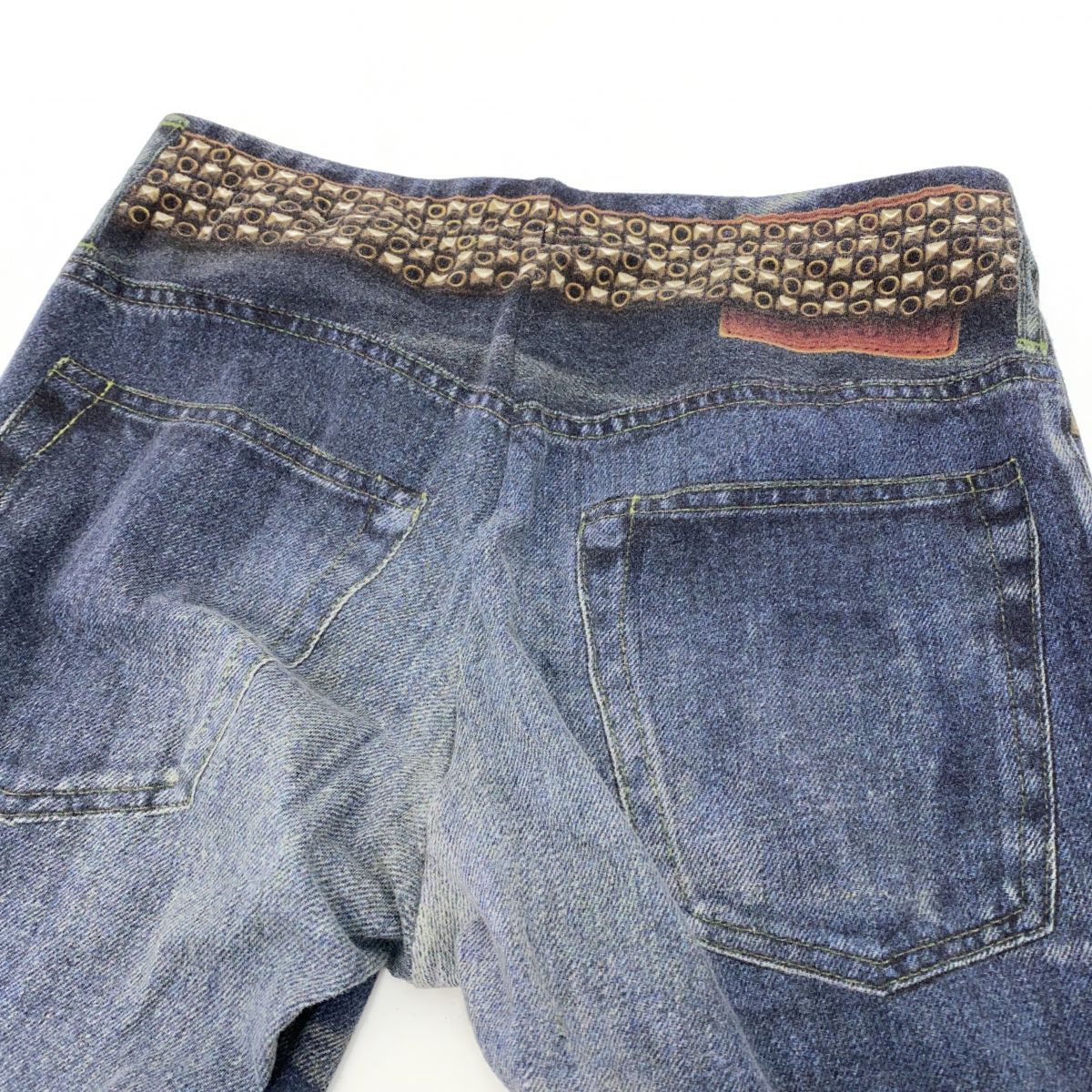 HYSTERIC GLAMOUR ヒステリックグラマー デニムプリント レギンス