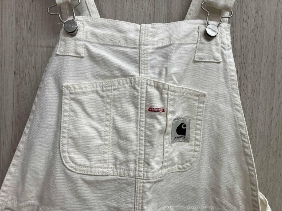 Carhartt カーハート オーバーオール W BIB OVERALL サイズS ホワイト