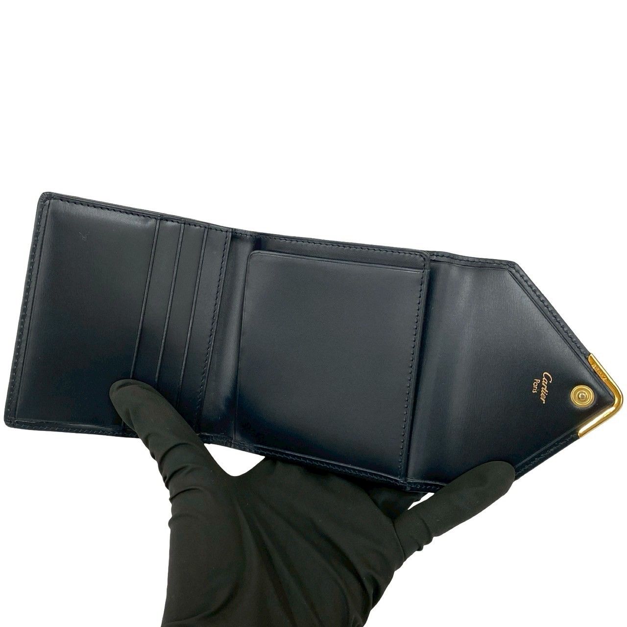 未使用保管品 箱付き CARTIER カルティエ ヴィンテージ サファイア