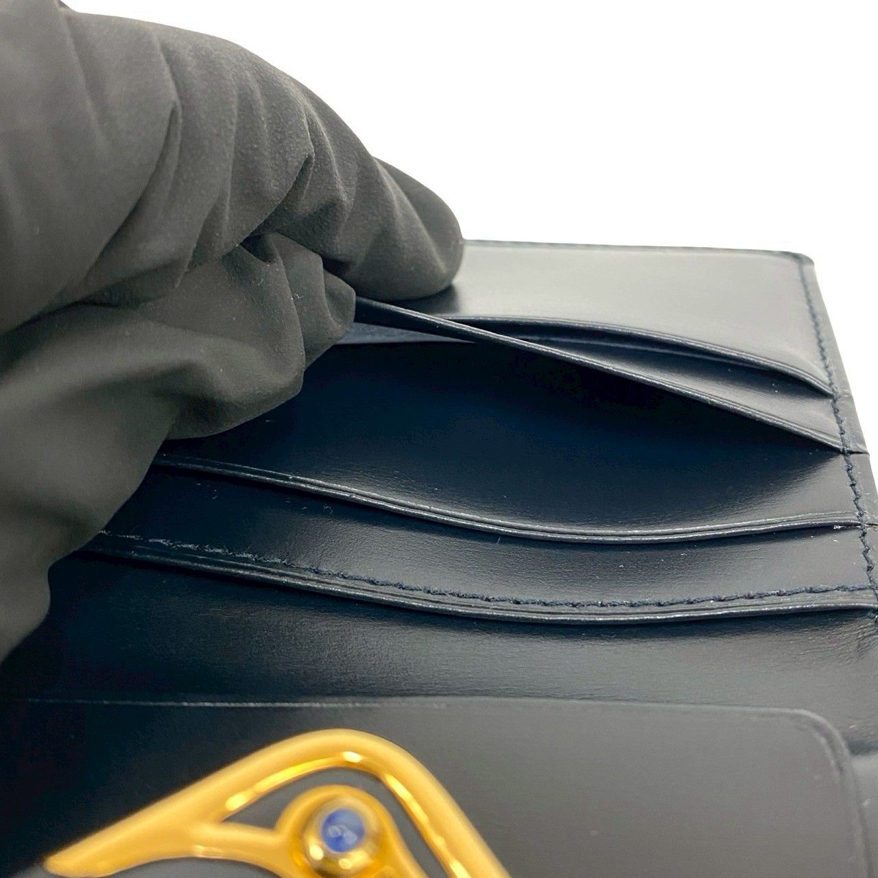 未使用保管品 箱付き CARTIER カルティエ ヴィンテージ サファイア