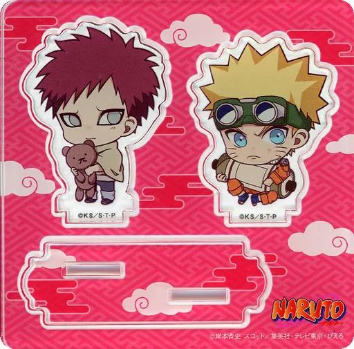 アクリルスタンド アクリルパネル ナルト＆我愛羅 プレイバック NARUTO-ナルト- 疾風伝