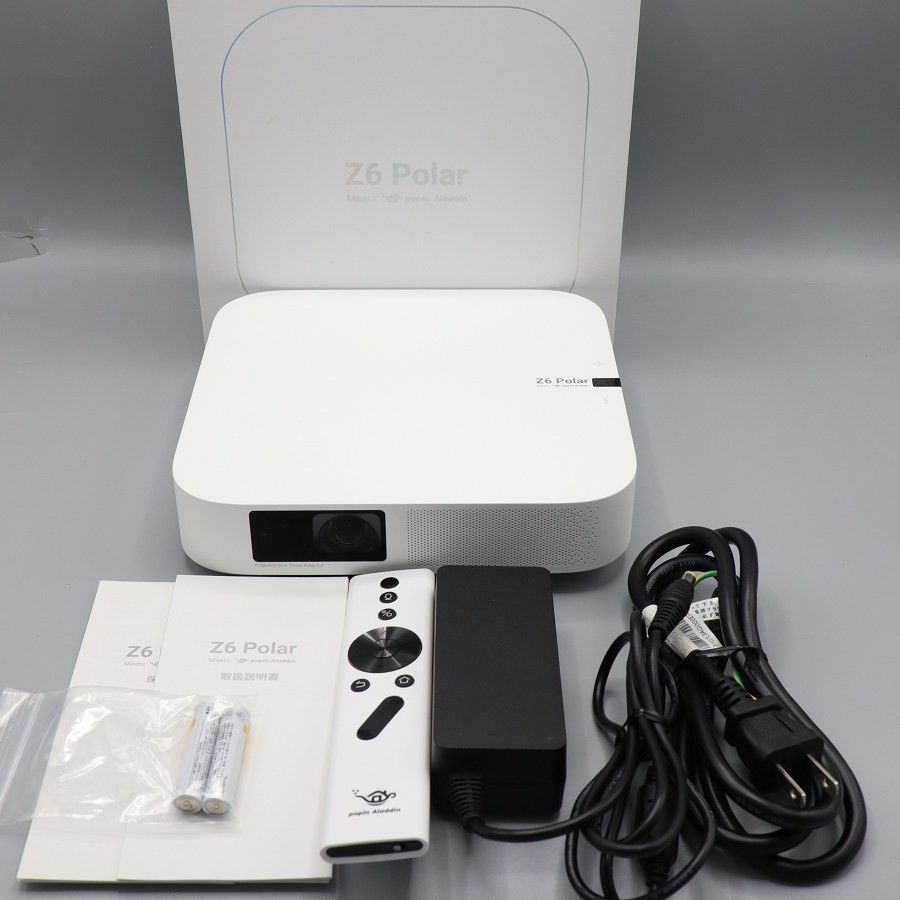 美品】popIn Aladdin Z6 Polar Meets ZP19Z01XJ ホームプロジェクター